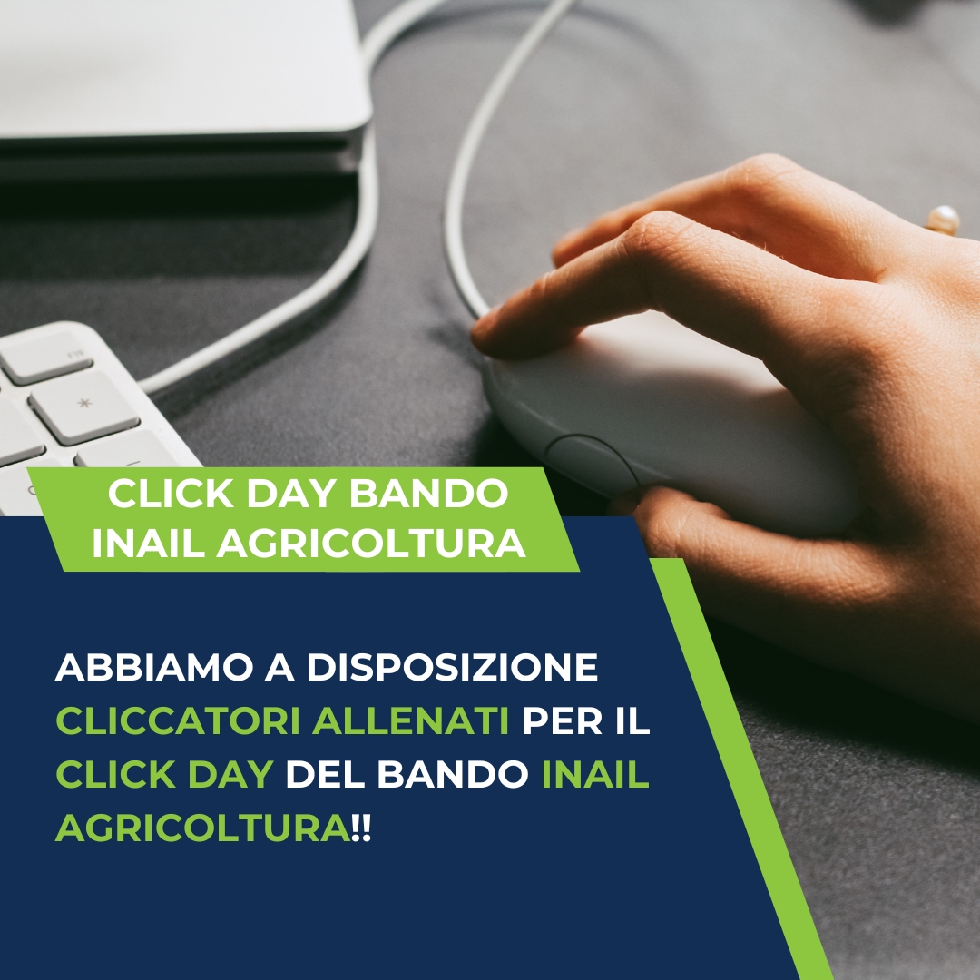 click day bando Inail agricoltura