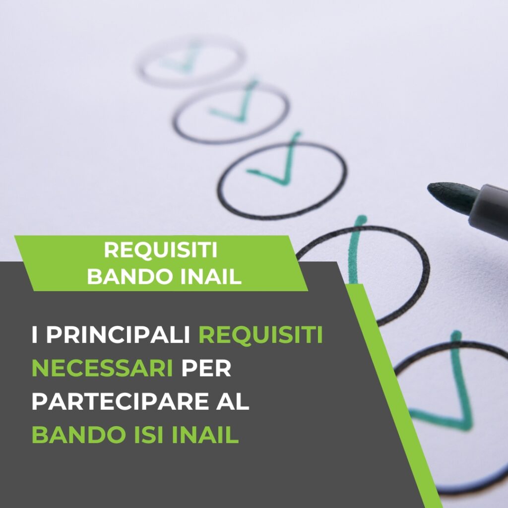 CHI PUÒ PARTECIPARE AL FONDO PERDUTO INAIL