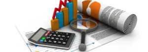 Isinet Consulting Strumenti di analisi finanziaria, inclusi calcolatrice e grafici, per valutare il Durc e la situazione aziendale.