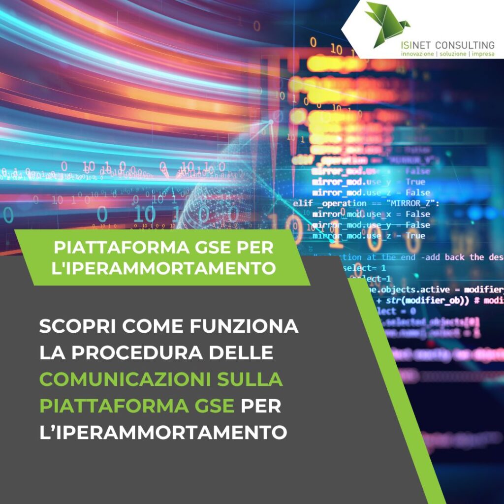 Isinet Consulting Scopri come funziona l'iperammortamento per acquisto in leasing e la base di calcolo sulla piattaforma GSE.